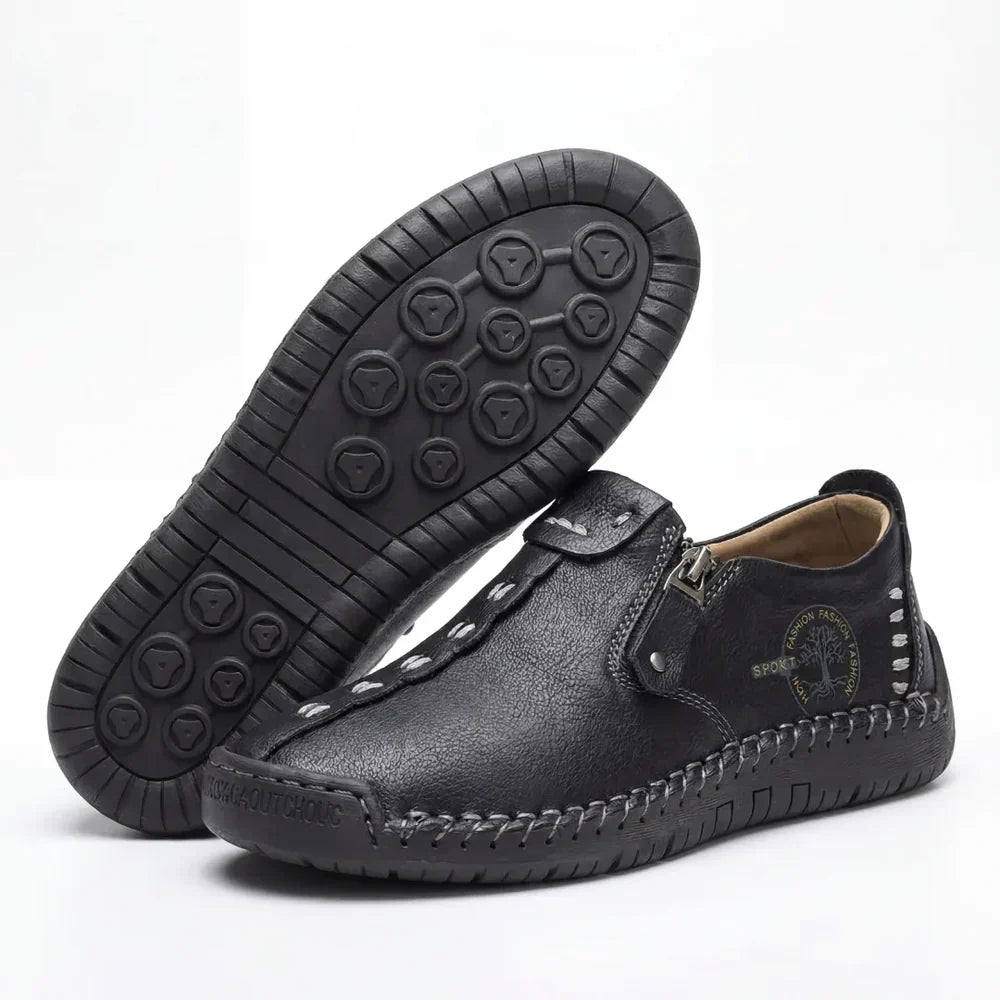 JULIA | Elise Zip-Up Comfort Orthopedic Loafers