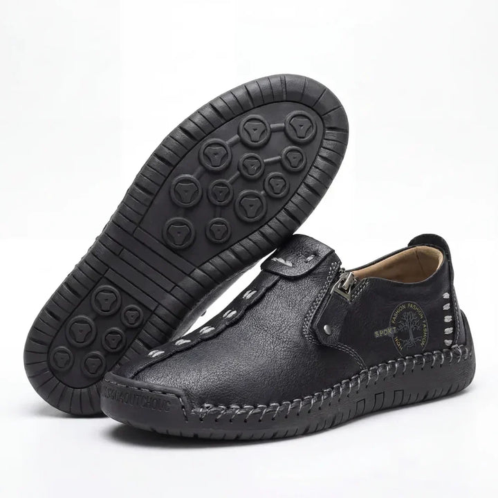 JULIA | Elise Zip-Up Comfort Orthopedic Loafers