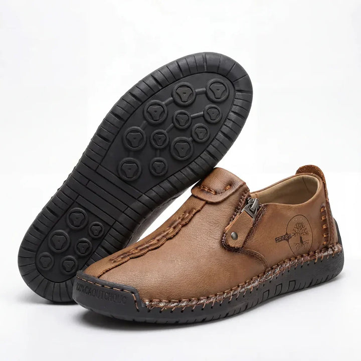 JULIA | Elise Zip-Up Comfort Orthopedic Loafers