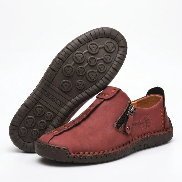 JULIA | Elise Zip-Up Comfort Orthopedic Loafers
