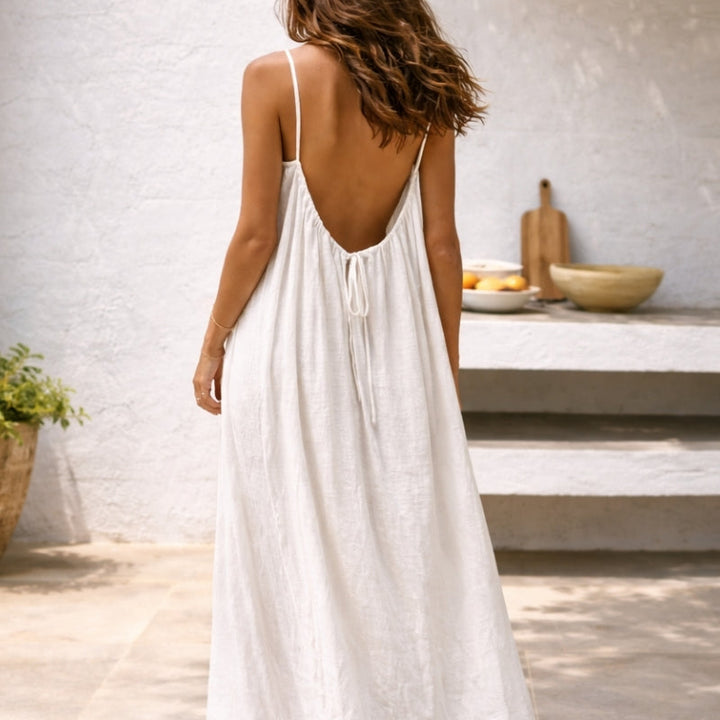 ISLA | Breezy Maxi Dress with Adjustable Waist for a Perfect Custom Fit