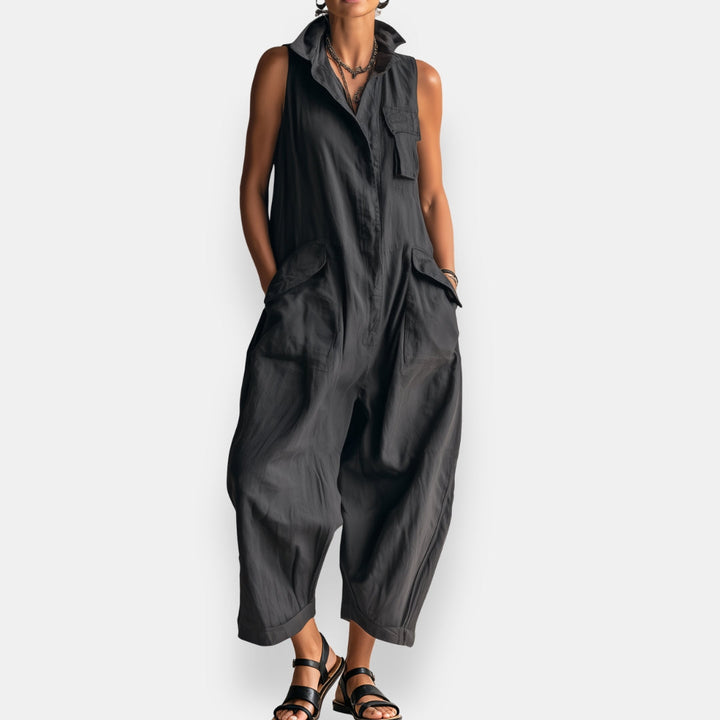 Garvalde | Sleeveless Jumpsuit for Effortless Style