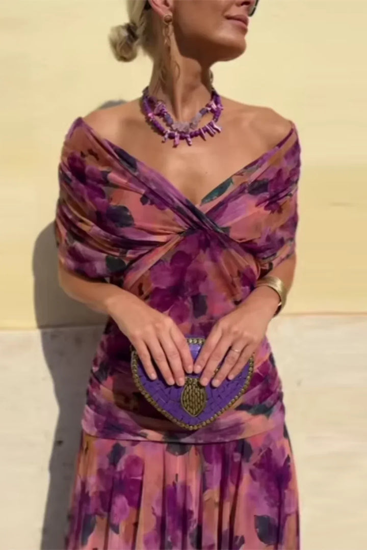 ISABELLA | Elegant Maxi Dress with Flattering Waist and Timeless Class