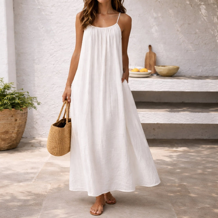 ISLA | Breezy Maxi Dress with Adjustable Waist for a Perfect Custom Fit