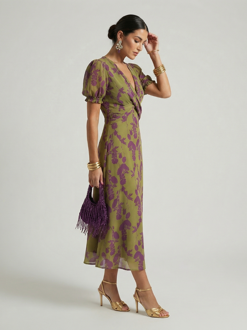 Stella & Grace™ | Relaxed Floral Midi Dress