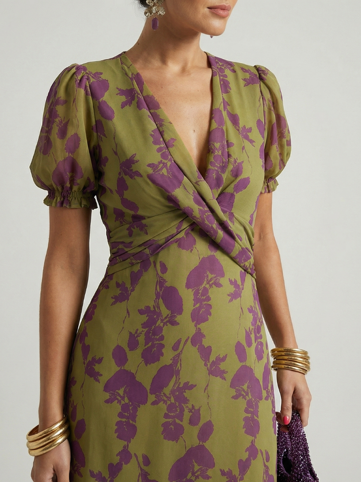 Stella & Grace™ | Relaxed Floral Midi Dress