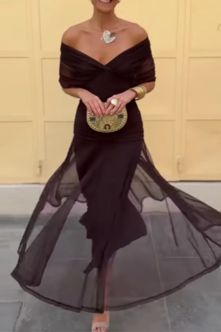 ISABELLA | Elegant Maxi Dress with Flattering Waist and Timeless Class