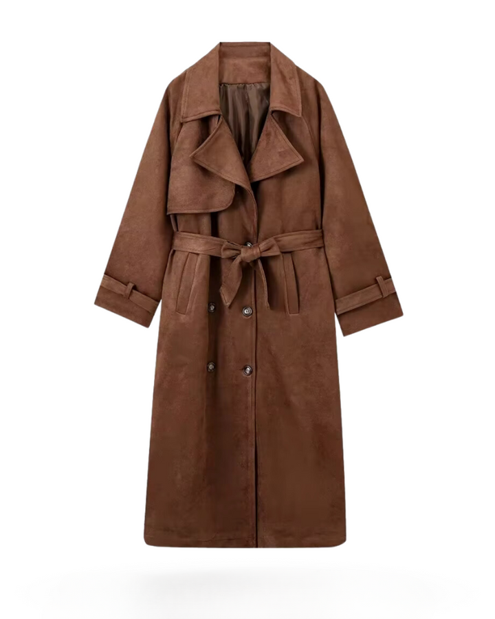 Women's Banbury Suede Trench Coat