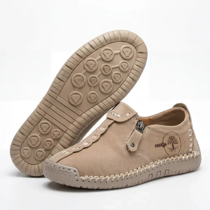 JULIA | Elise Zip-Up Comfort Orthopedic Loafers