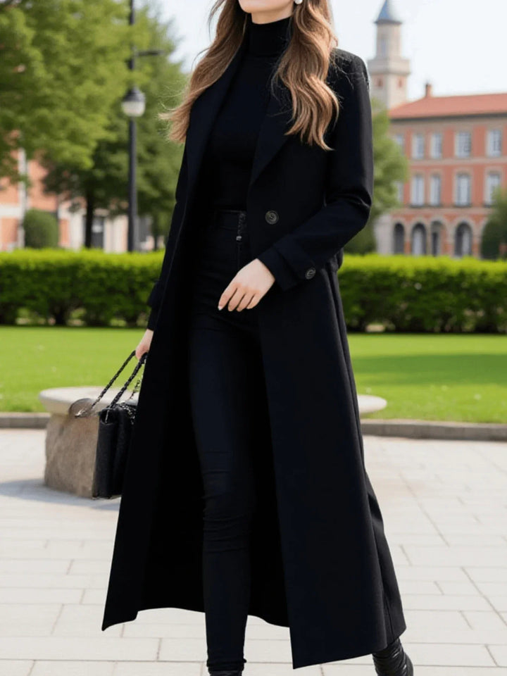 Wool Coat – Stylish Long Design for Warmth and Versatility