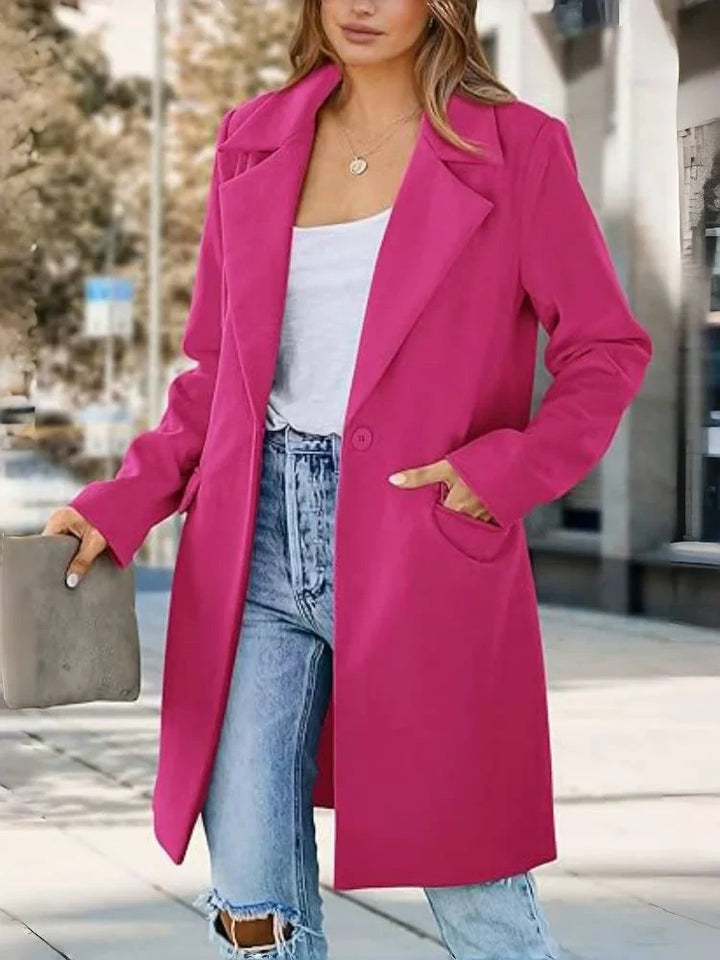 Autumn Trench Coat Women – Stylish Lapel Design for Chic Autumn Outings