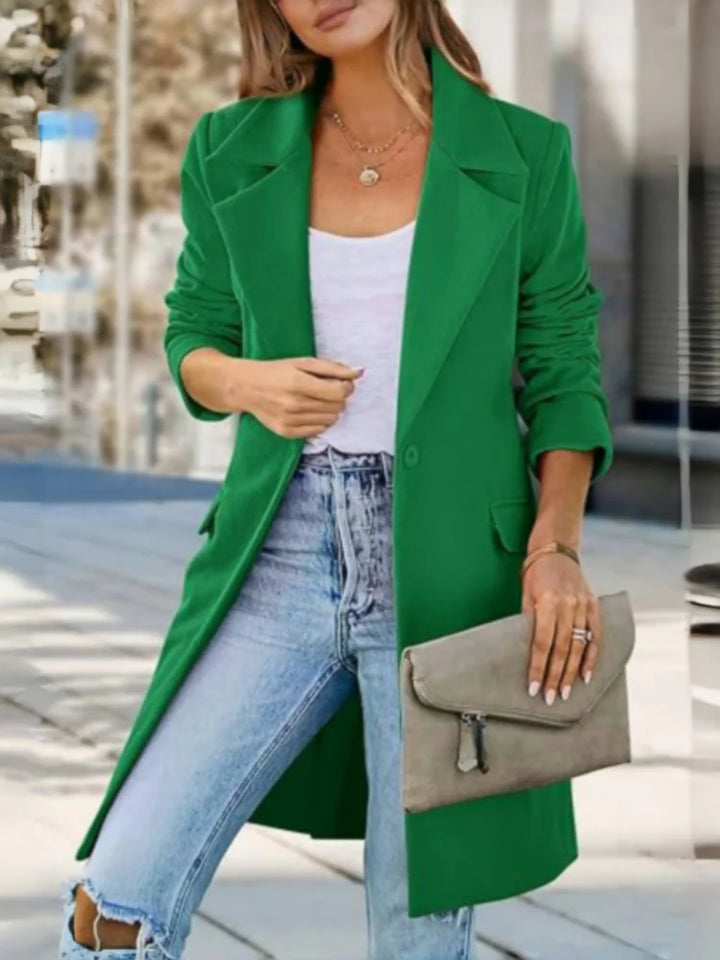Autumn Trench Coat Women – Stylish Lapel Design for Chic Autumn Outings