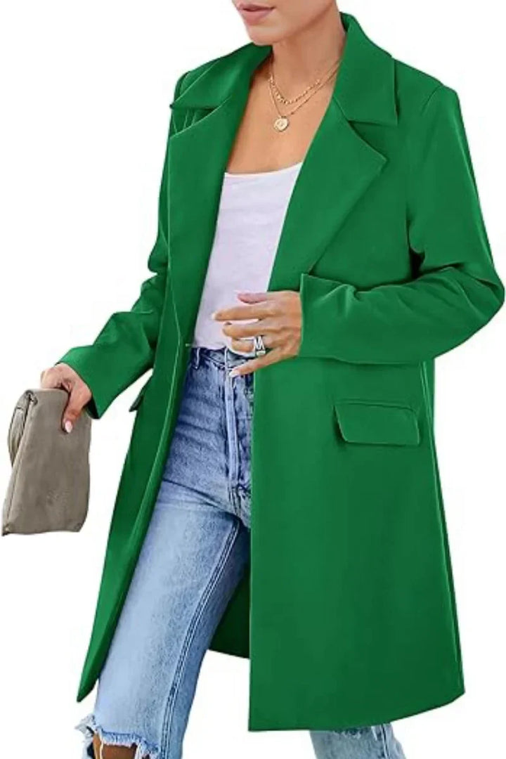 Autumn Trench Coat Women – Stylish Lapel Design for Chic Autumn Outings
