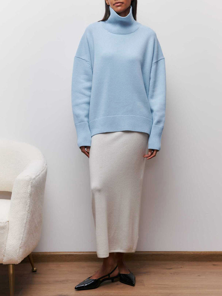 Oversized Turtleneck Sweater