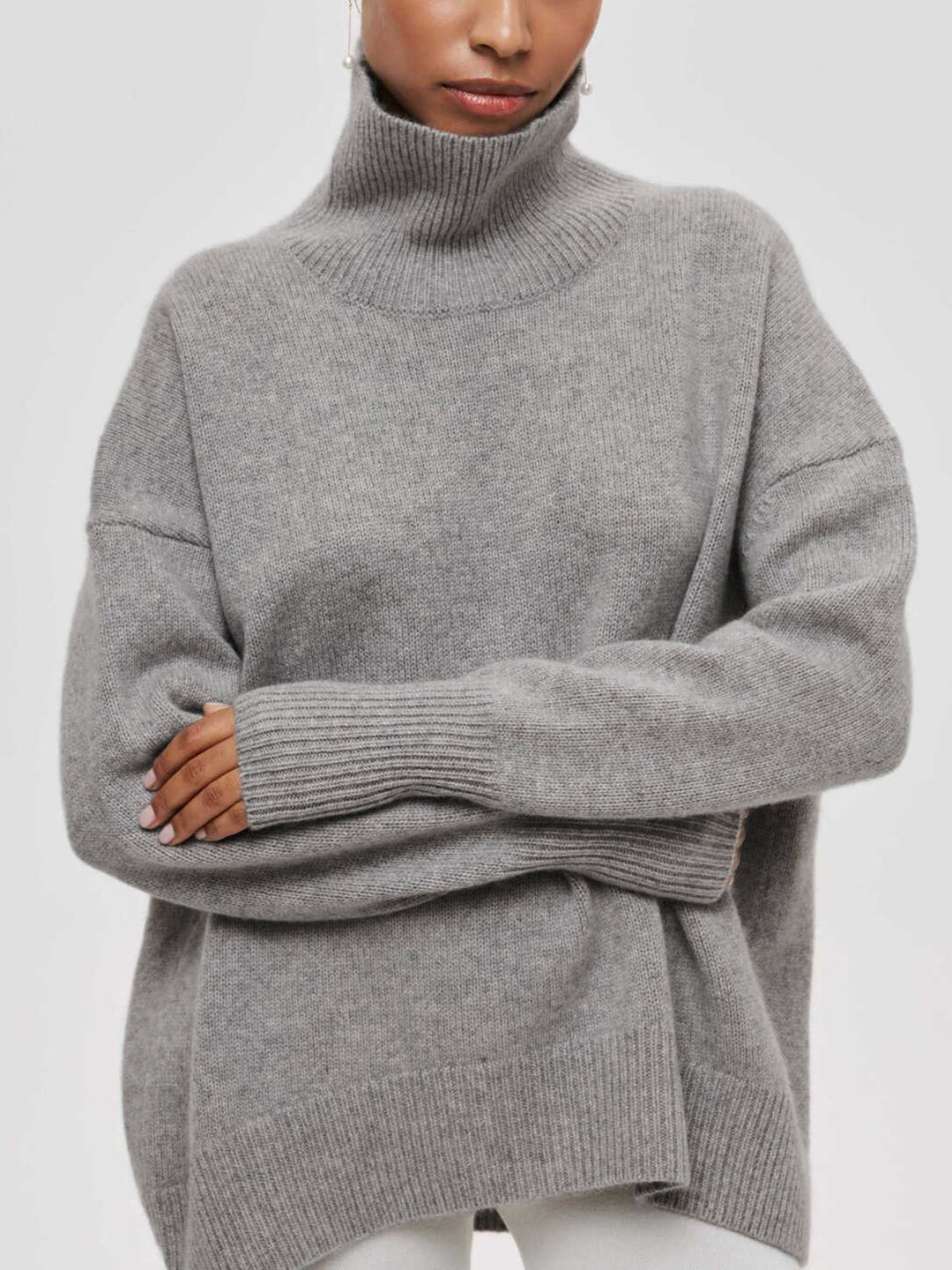 Oversized Turtleneck Sweater