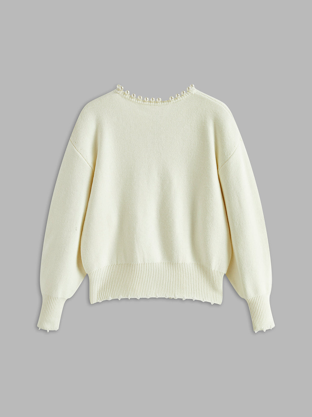 Pearl Trim Cardigan