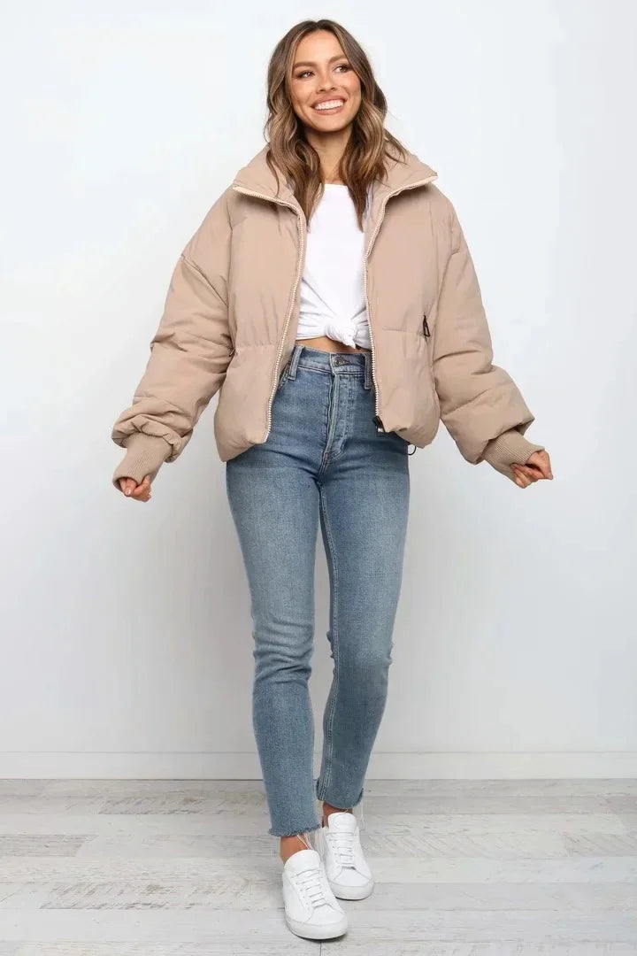 Women's Quilted Puffer Jacket