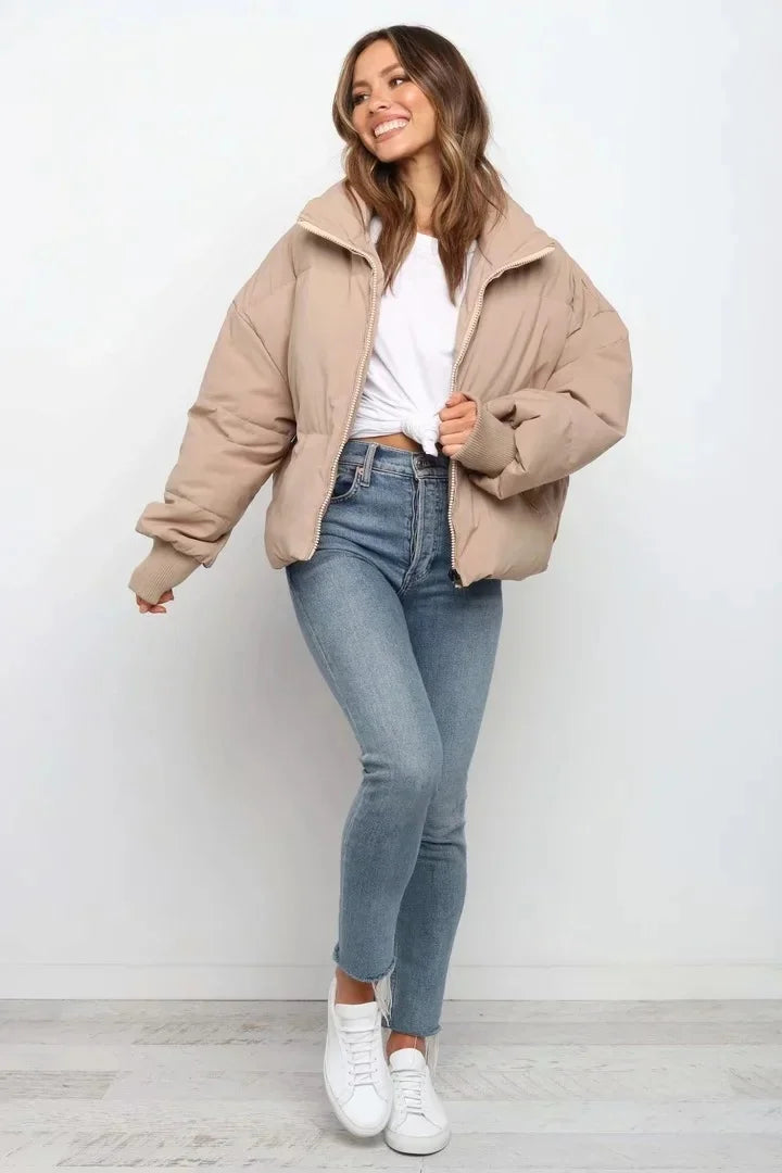 Women's Quilted Puffer Jacket