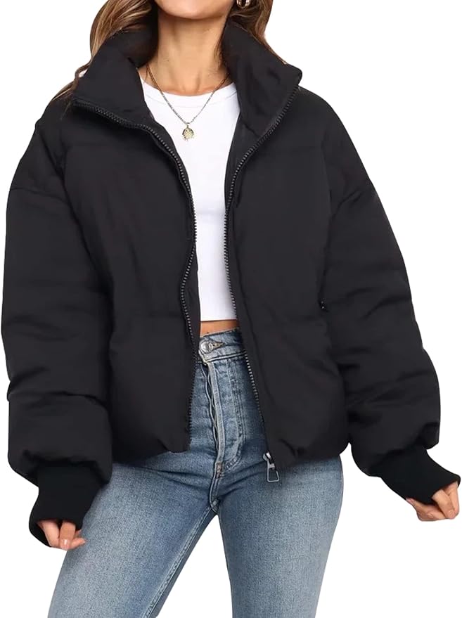 Women's Quilted Puffer Jacket
