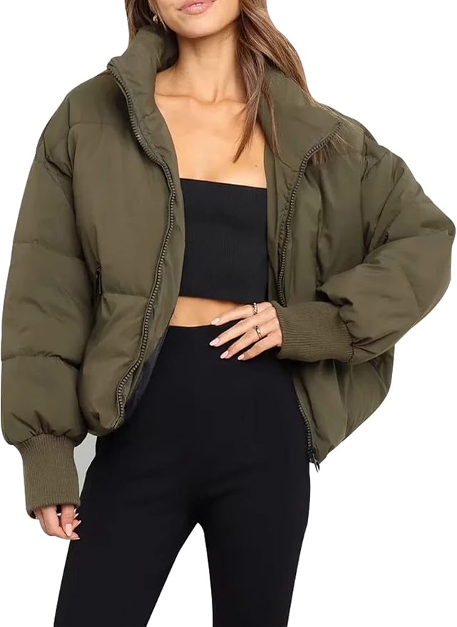 Women's Quilted Puffer Jacket
