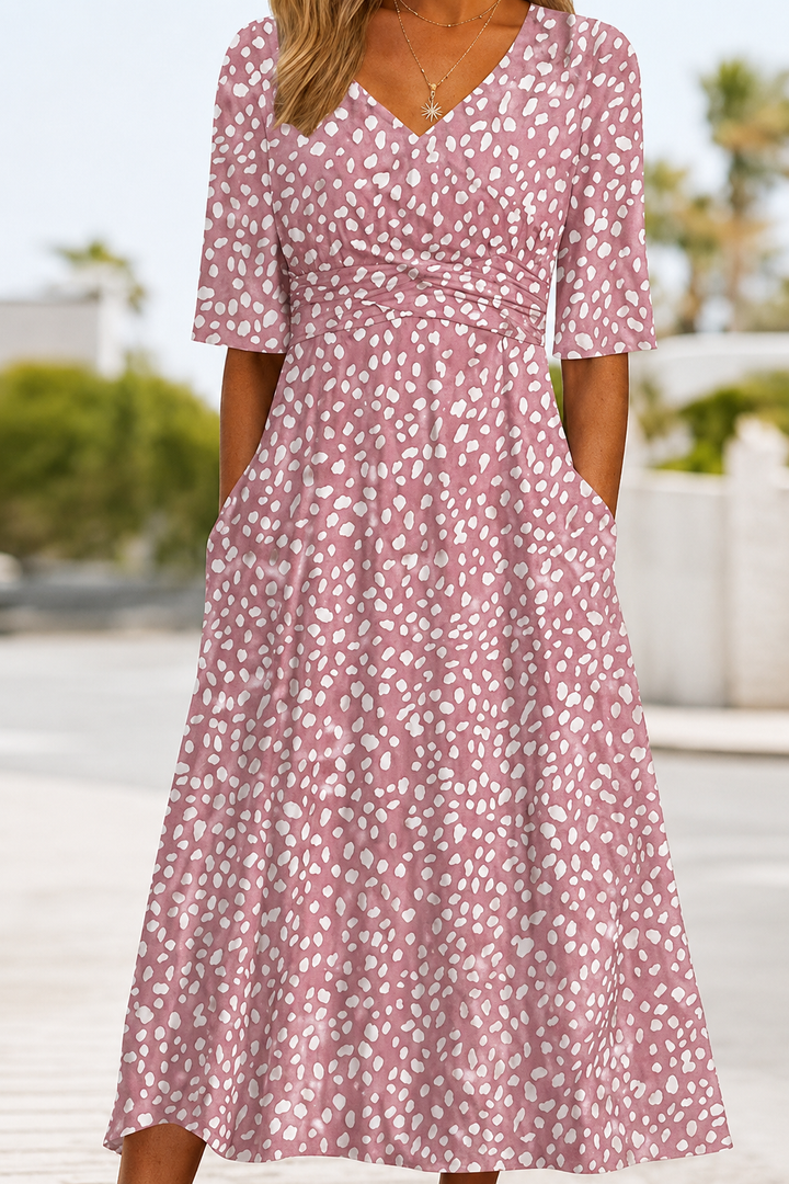 Romy | Tummy Covering Midi Dress