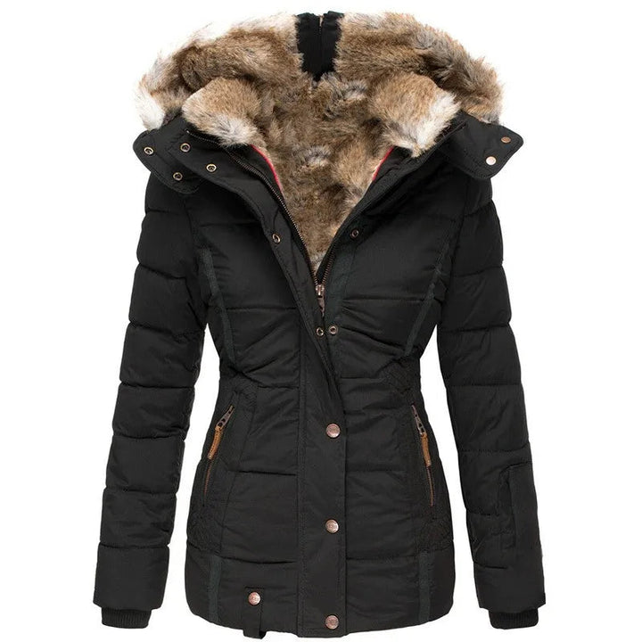 Women's Warm Fur Winter Jacket