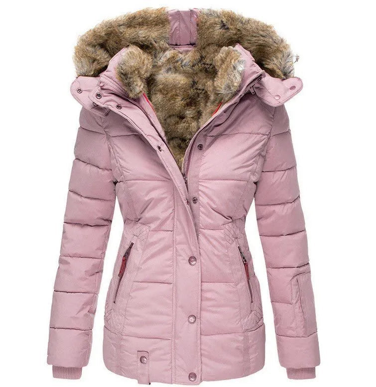 Women's Warm Fur Winter Jacket
