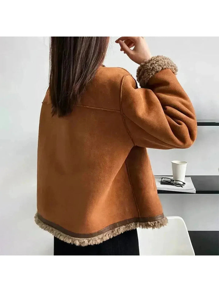 Quilted Mid-Length Puffer Jacket with Cinched Waist
