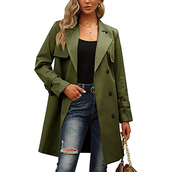 French Chic Long Cardigan – Stylish Layer for Transitional Weather