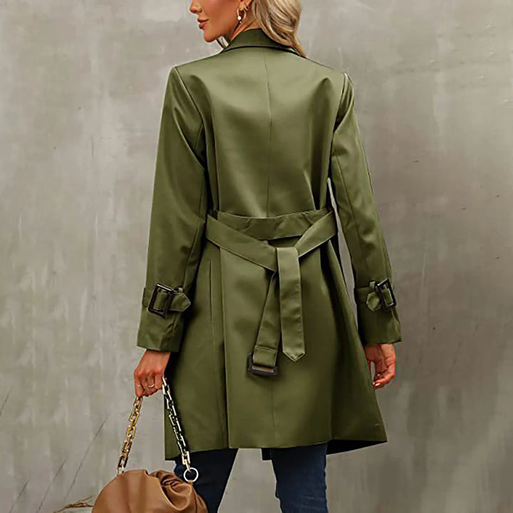 French Chic Long Cardigan – Stylish Layer for Transitional Weather
