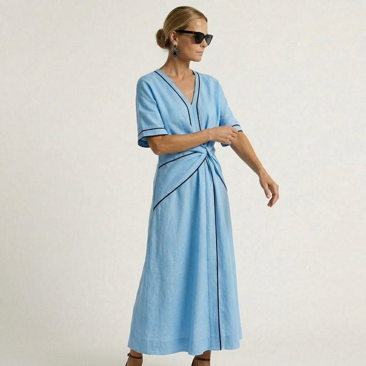 Mila | Elegant Dress with Flattering Waist and Vacation Chic