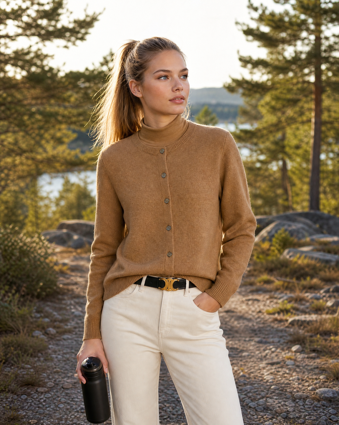 Soft Button Cardigan