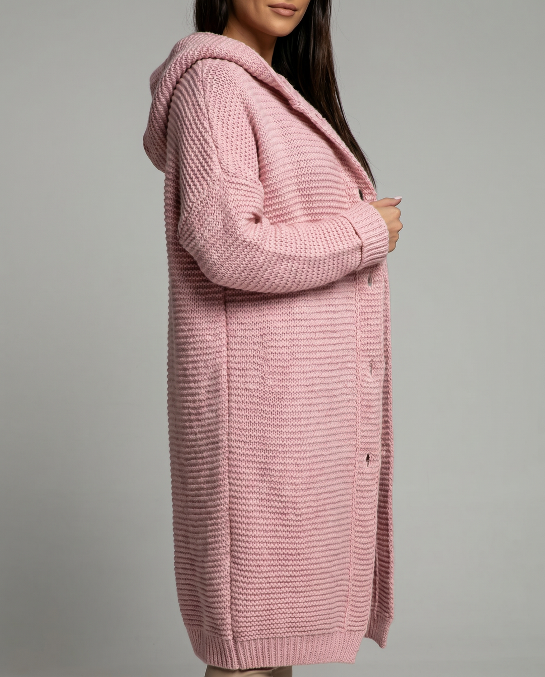 Women's Hooded Oversized Cardigan