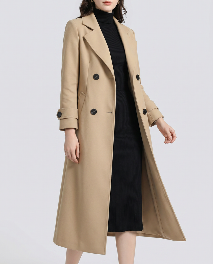 Wool Coat – Stylish Long Design for Warmth and Versatility