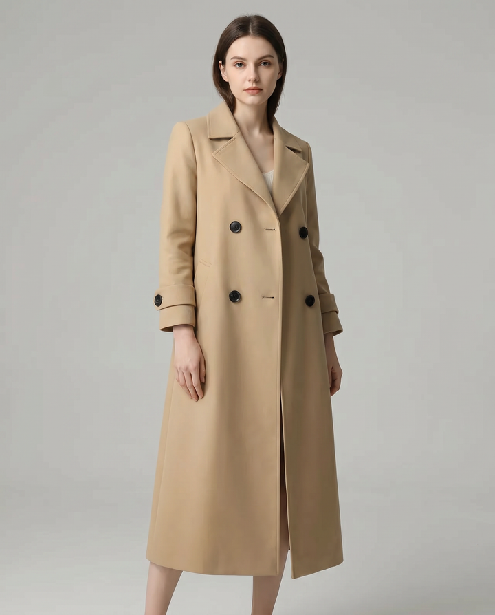 Wool Coat – Stylish Long Design for Warmth and Versatility