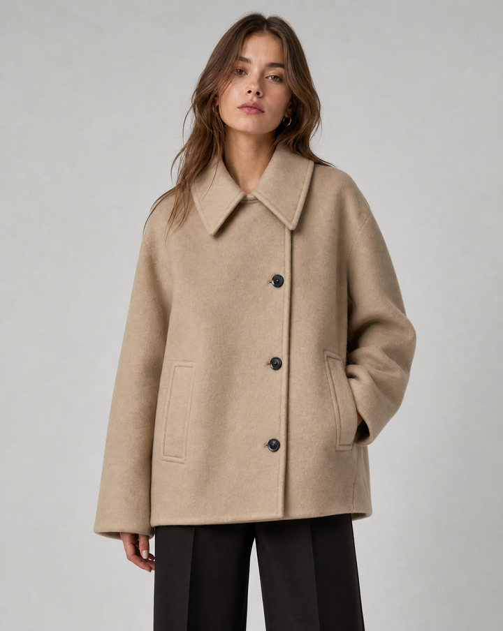 Isabely Short Elegant Coat Jacket