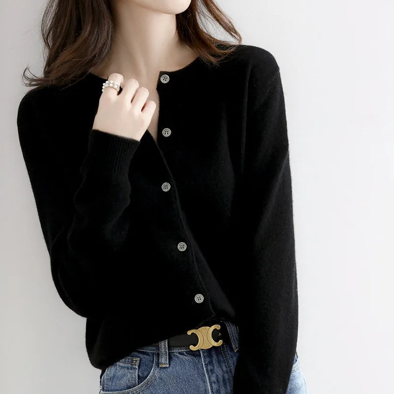 Soft Button Cardigan