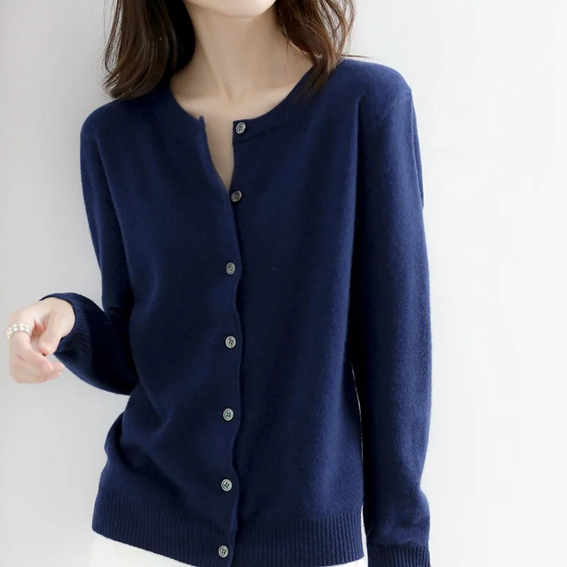 Soft Button Cardigan