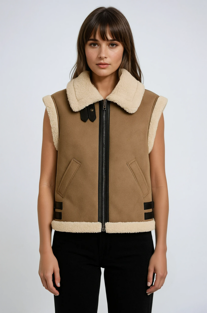 Women's Hamptons Shearling Vest