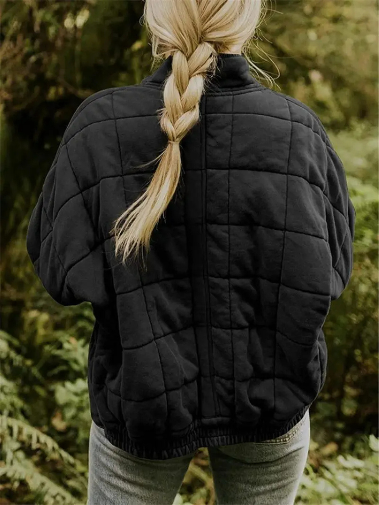 Oversized Transitional thickened women's jacket