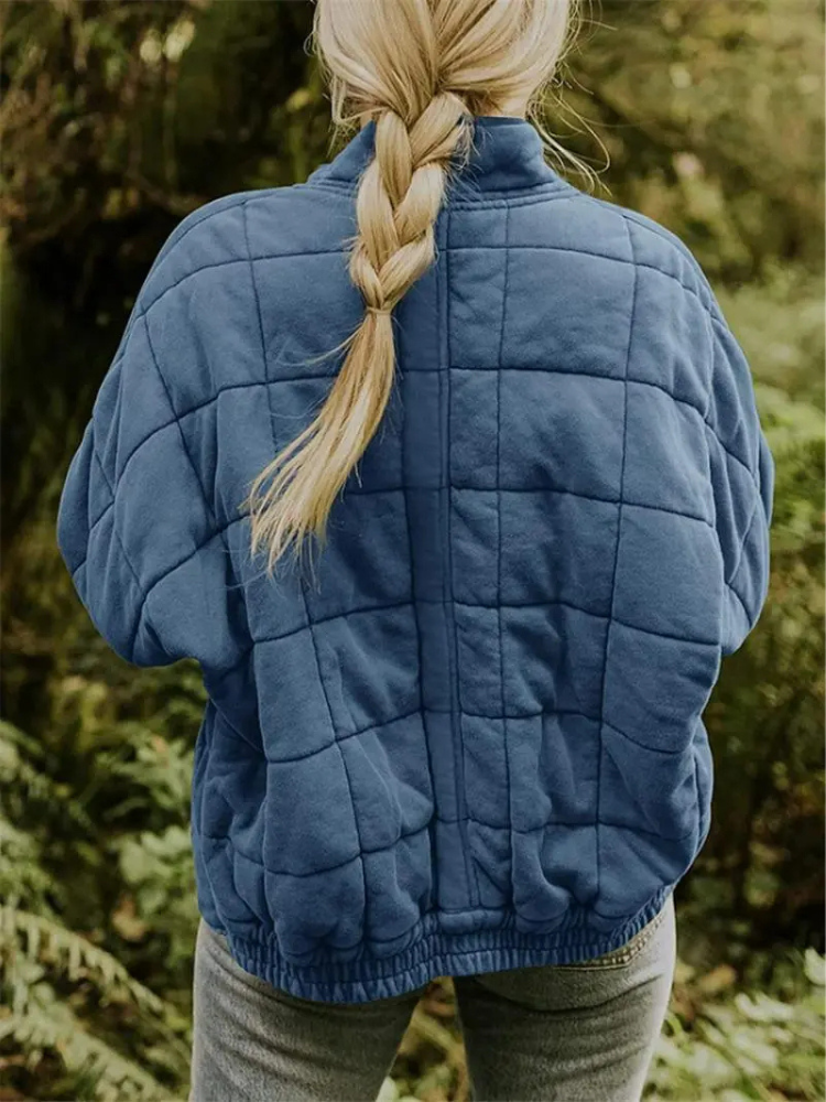 Oversized Transitional thickened women's jacket