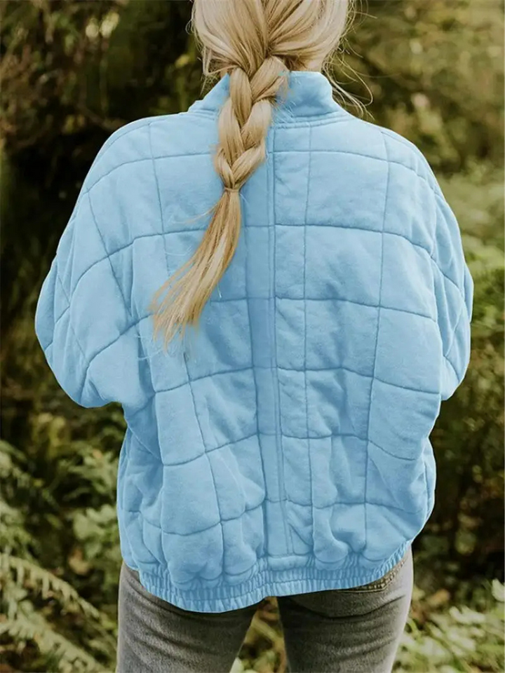 Oversized Transitional thickened women's jacket