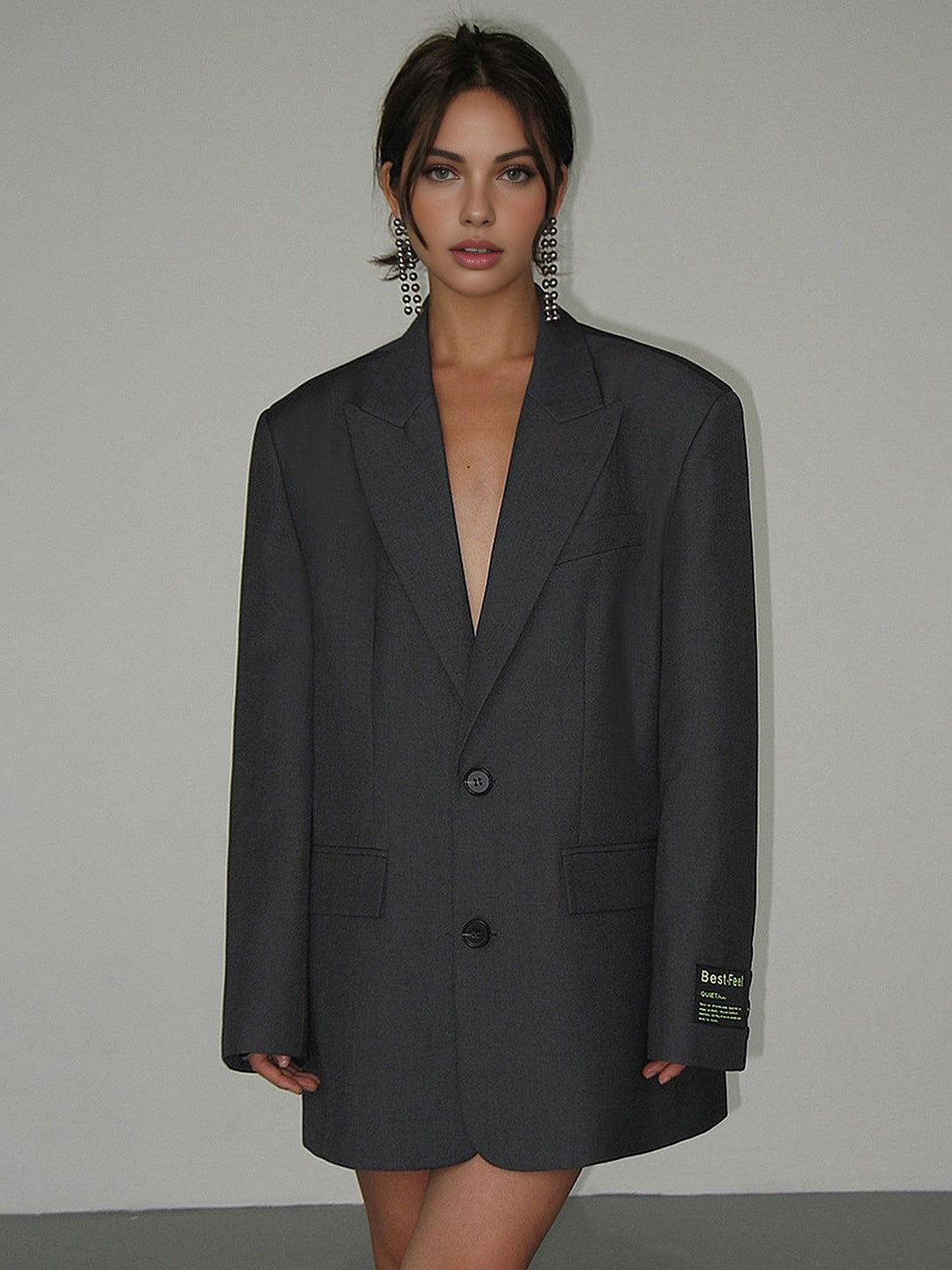 Women's Oversized Classic Blazer Coat