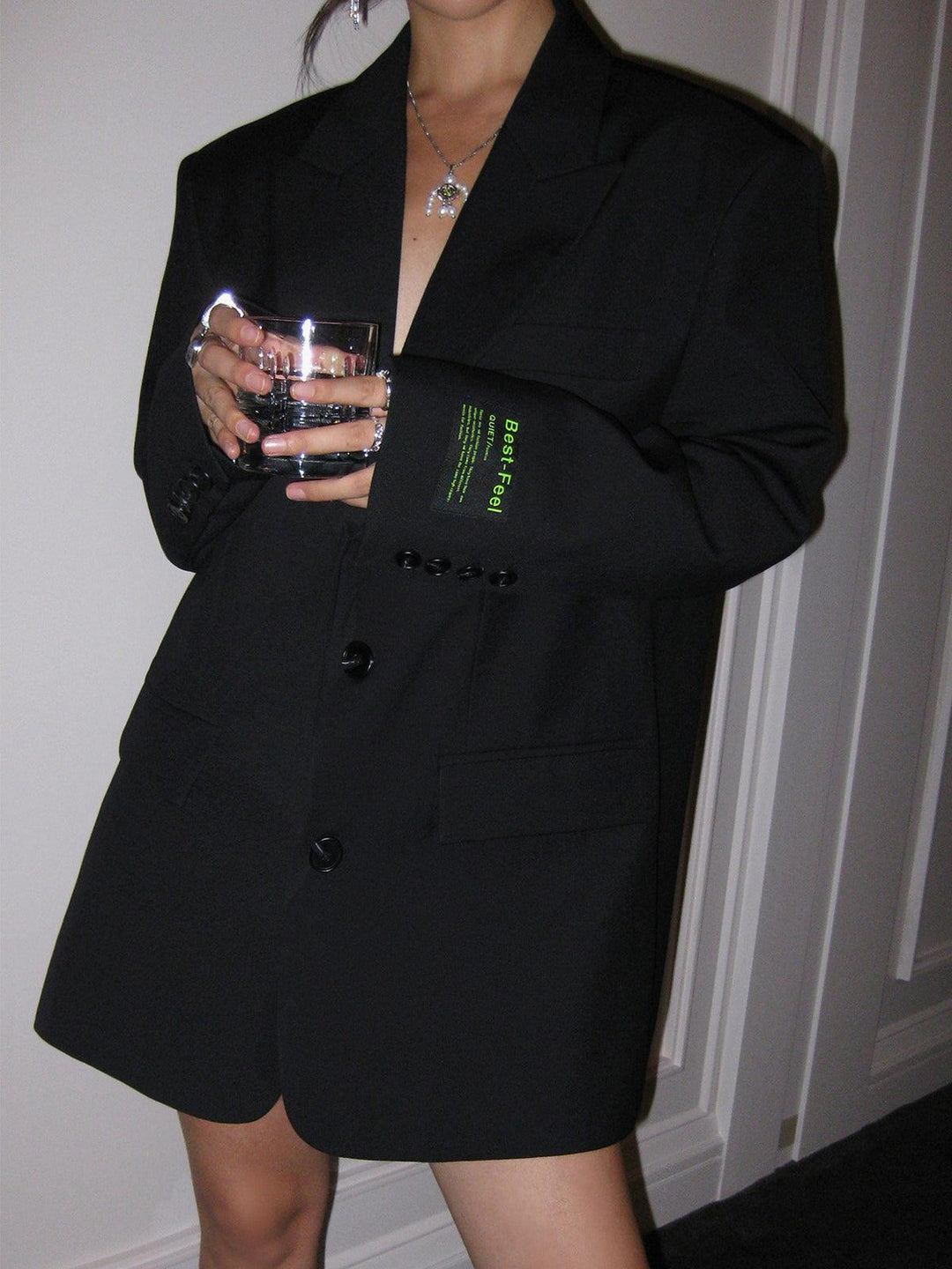 Women's Oversized Classic Blazer Coat