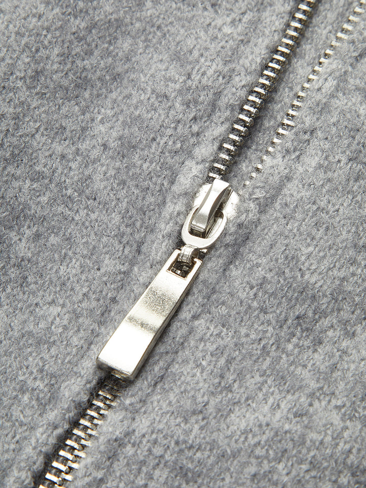 Casual Oversized Open Collar Cardigan
