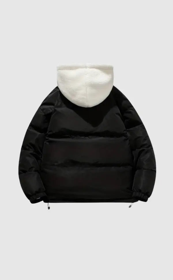 Women's Padded Winter Jacket with Fleece Lining