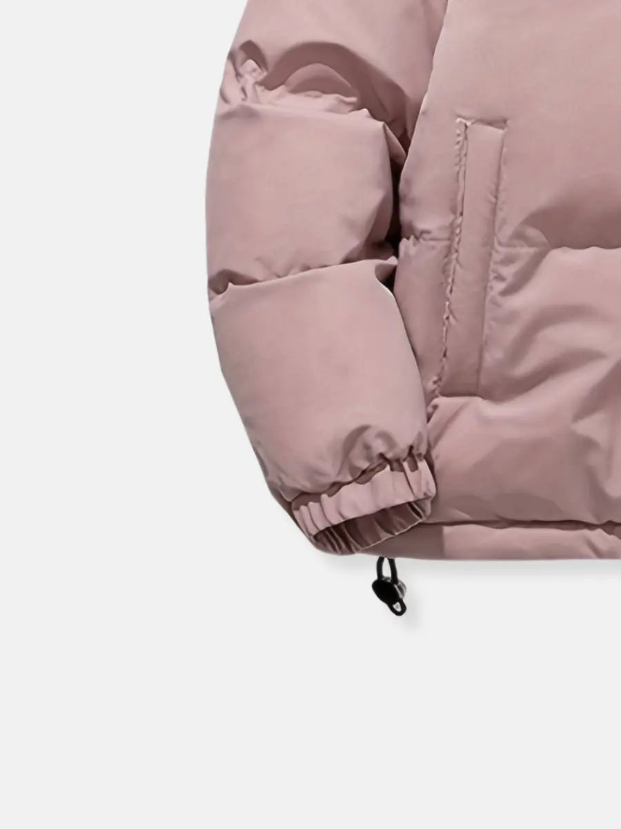 Women's Padded Winter Jacket with Fleece Lining