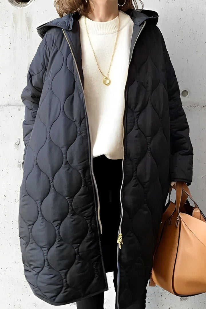 Women's Quilted Padded Oversized Jacket