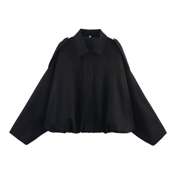 Women's Vintage Oversized Bomber Jacket