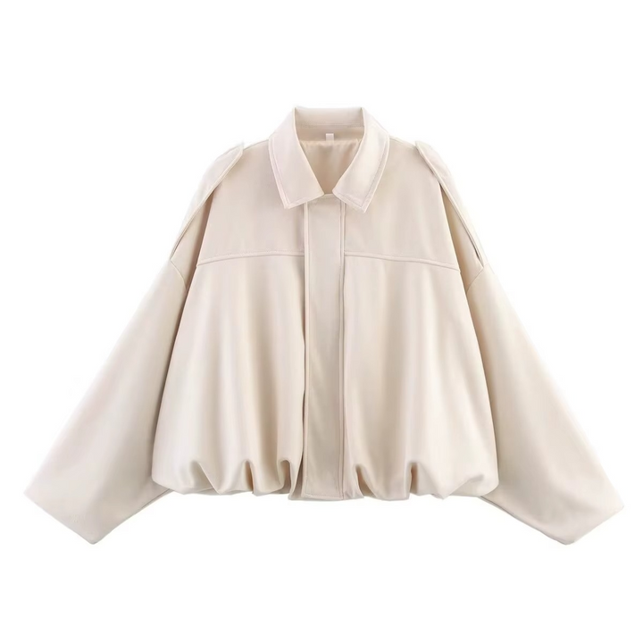 Women's Vintage Oversized Bomber Jacket